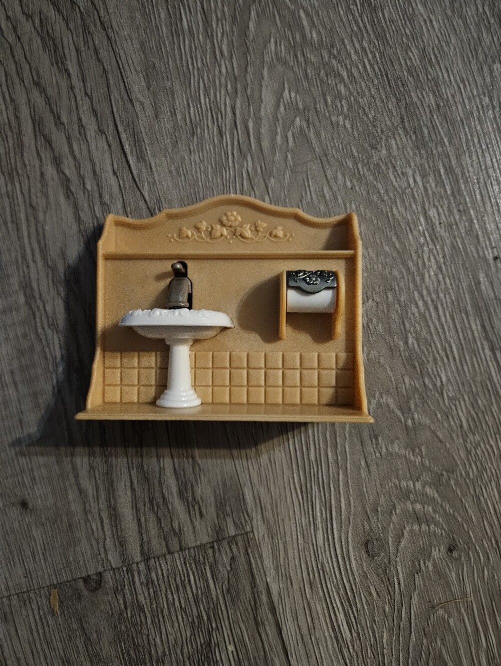 🧡3/$15 Calico Critters Replacement Piece Bathroom Sink Toilet Paper